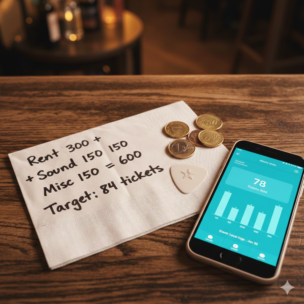 The Math of a Gig: How to Price Tickets for Small Events Without Going Broke